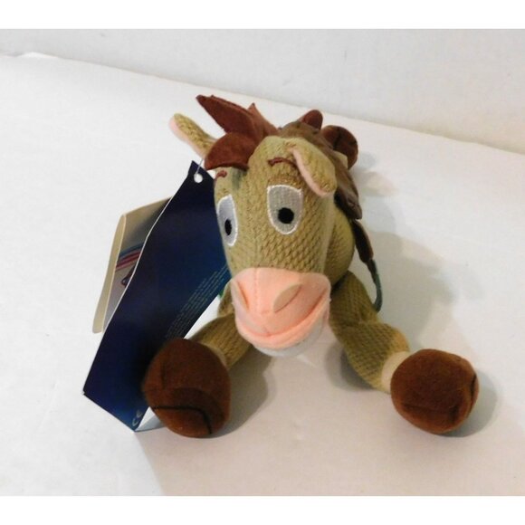 Disney Store Bullseye Mini Bean Bag Plush 8" Toy Story 2 Horse - Picture 3 of 7